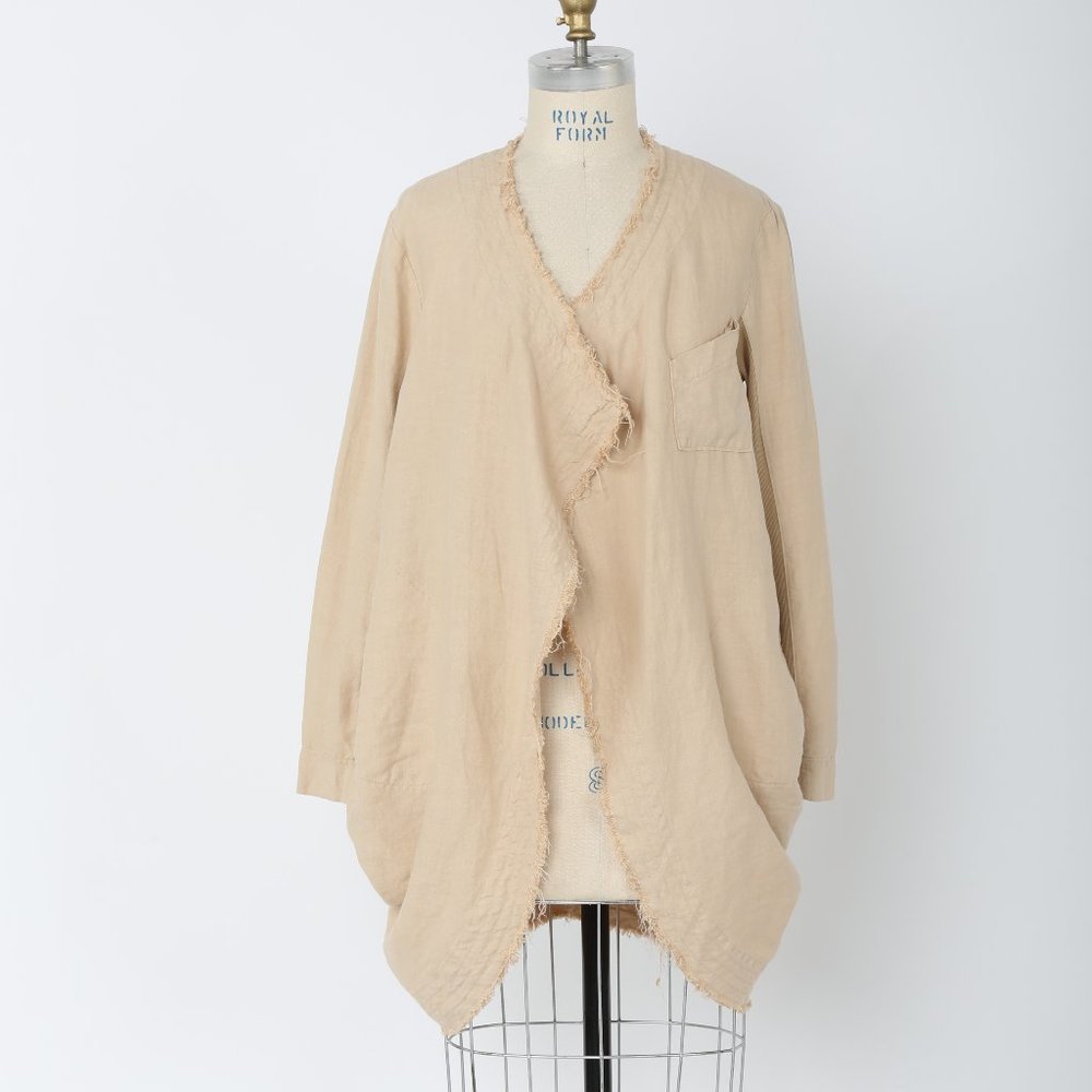 Quilted Shell Top in Khaki